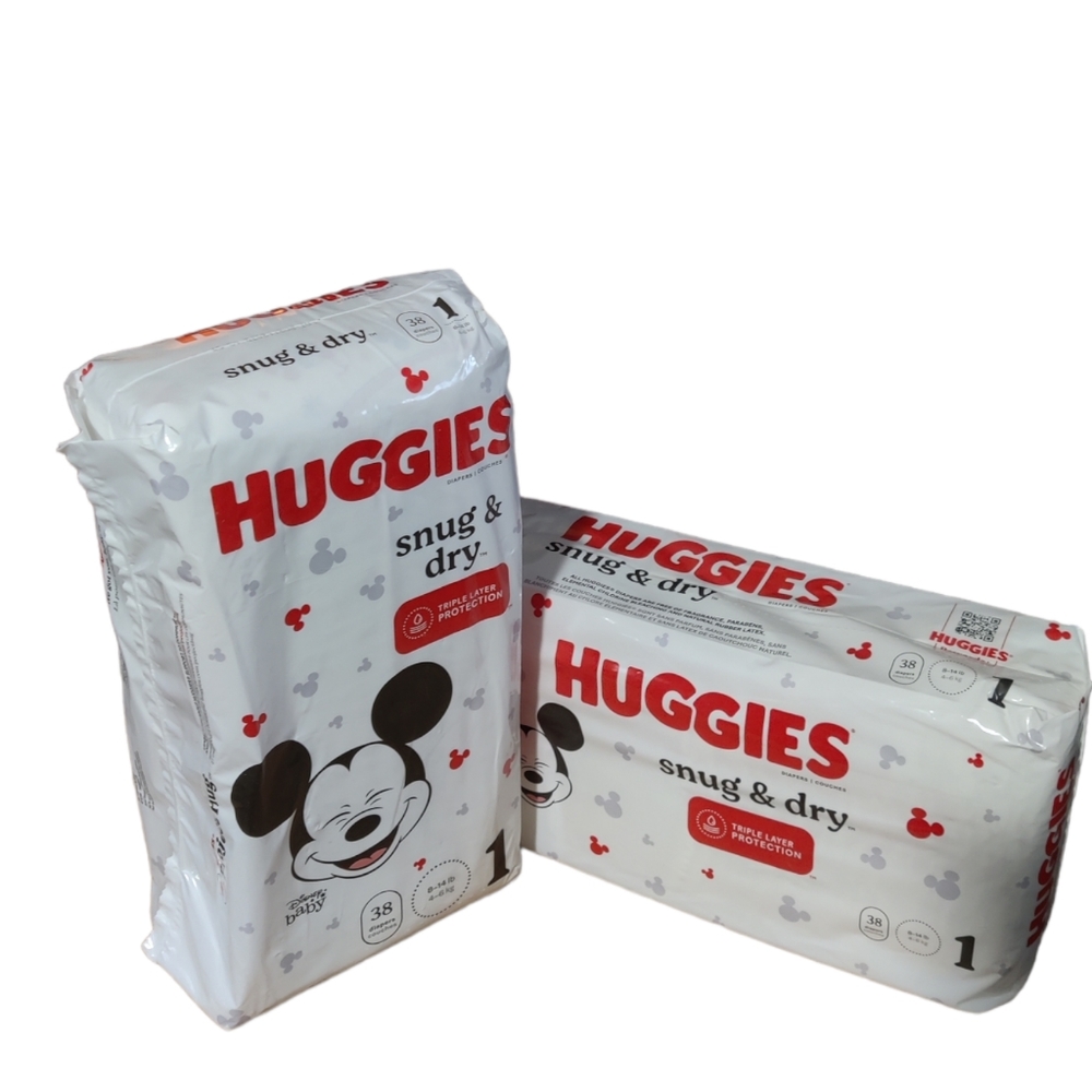 Huggies snug and dry